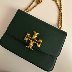 Green Tory Burch bag